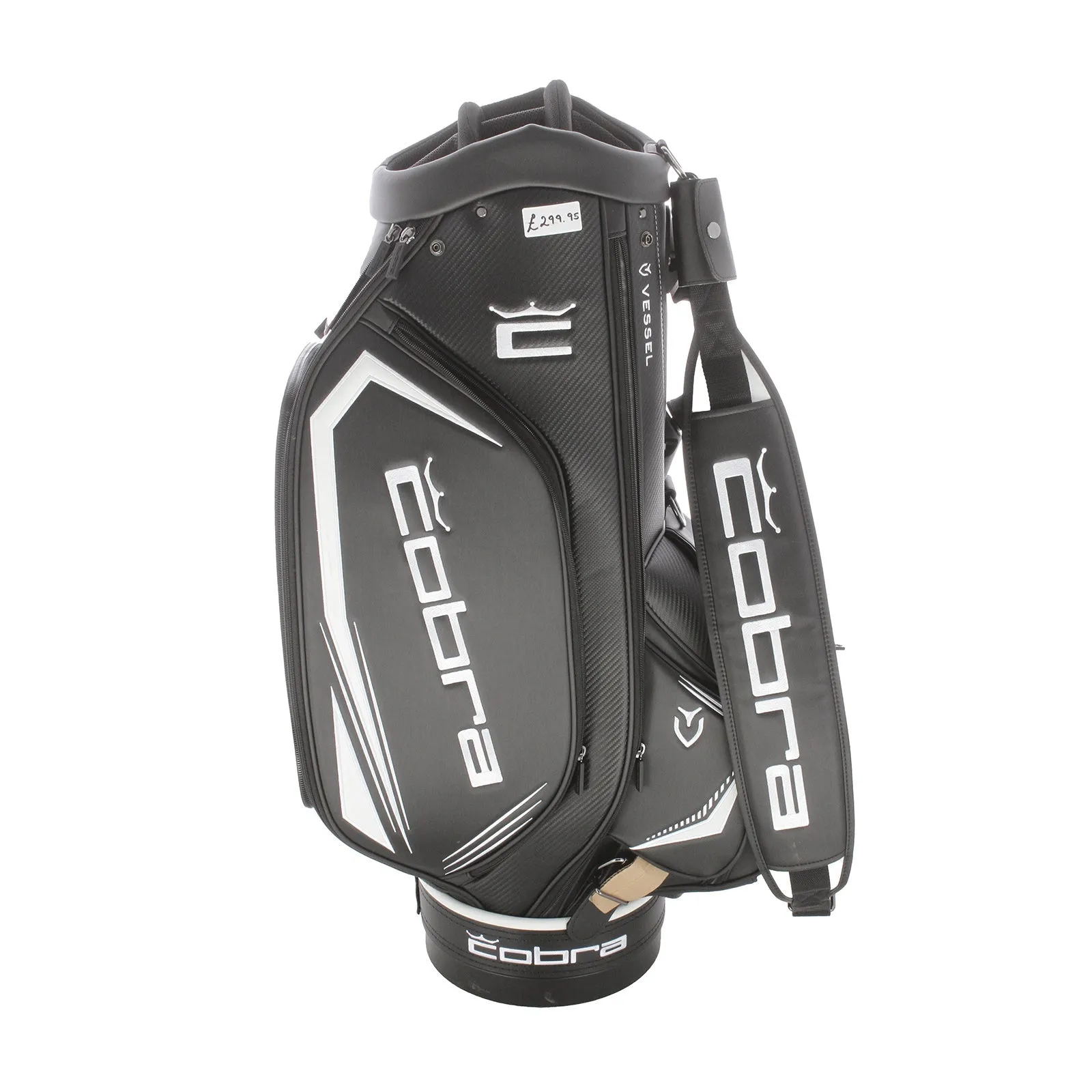 Cobra x Vessel Core Staff Tour Bag - Black/White