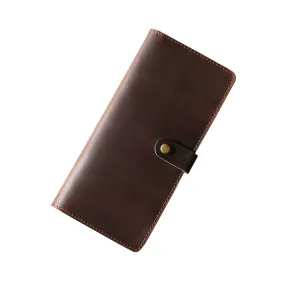 Crazy Horse Cowhide Long Wallet