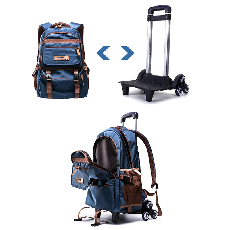 Creative Trolley Travel Waterproof Backpack