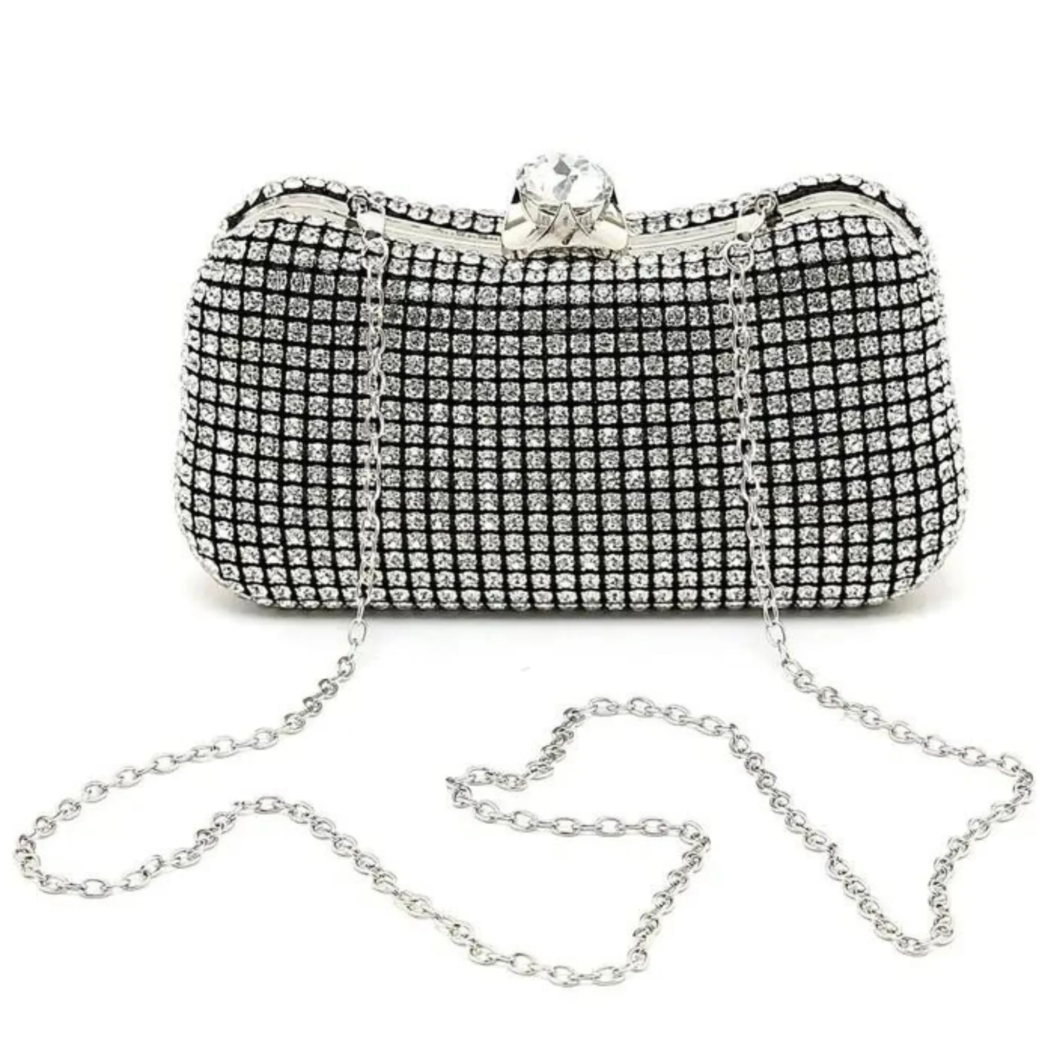 Crystal Clutch Bag