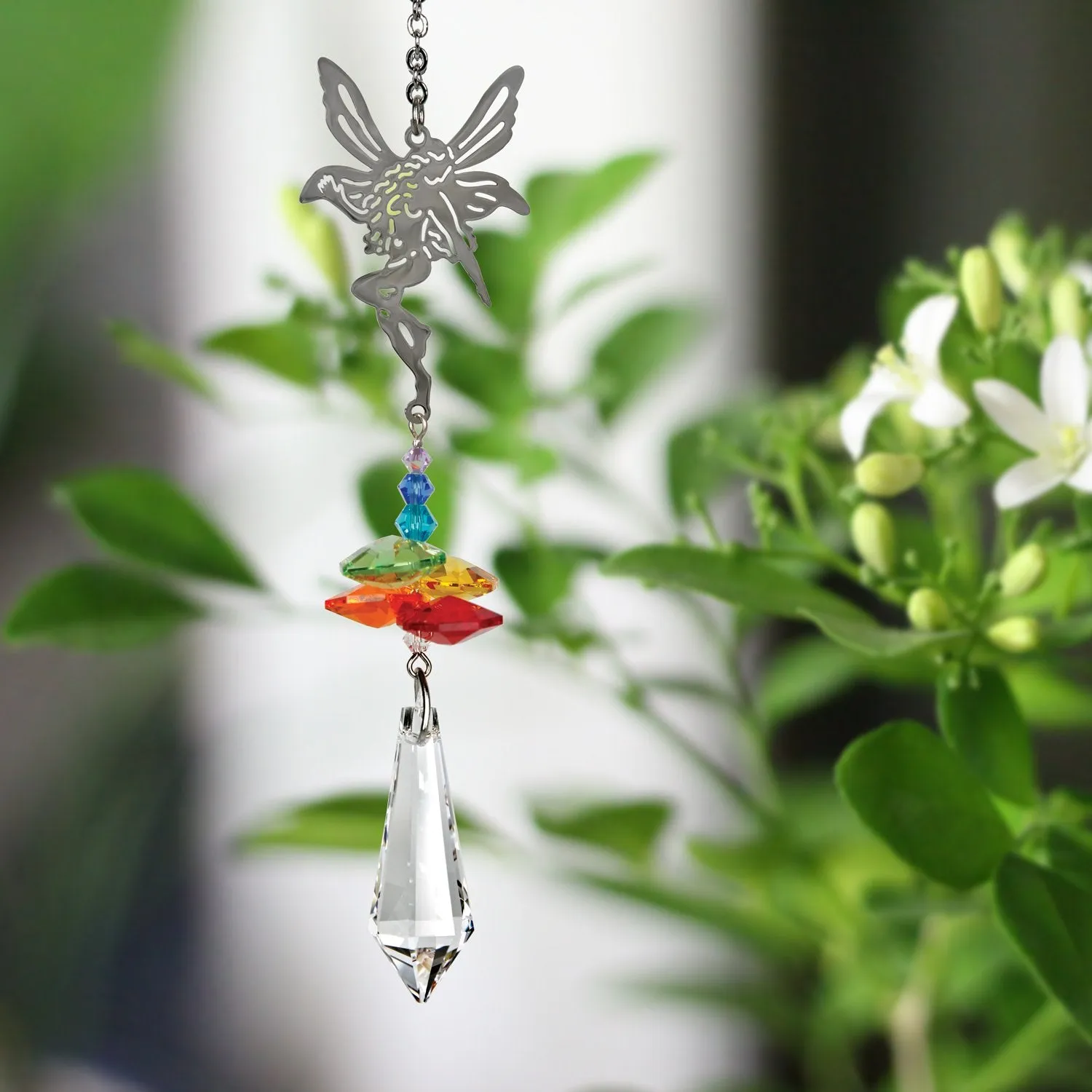 Crystal Fantasy Suncatcher - Rainbow Fairy