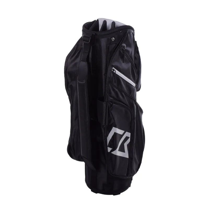 CUTTER & BUCK 9" 14-Way Cart Bag (Black)