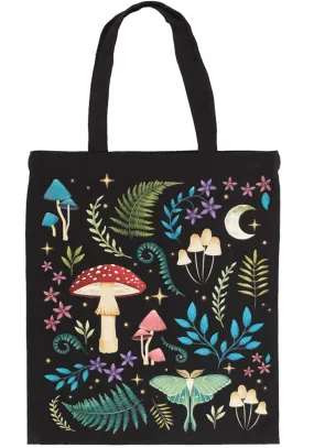 Dark Forest Print Cotton | TOTE BAG