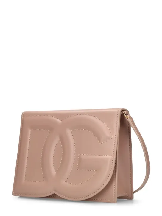 Dolce&amp;Gabbana   Logo leather shoulder bag 