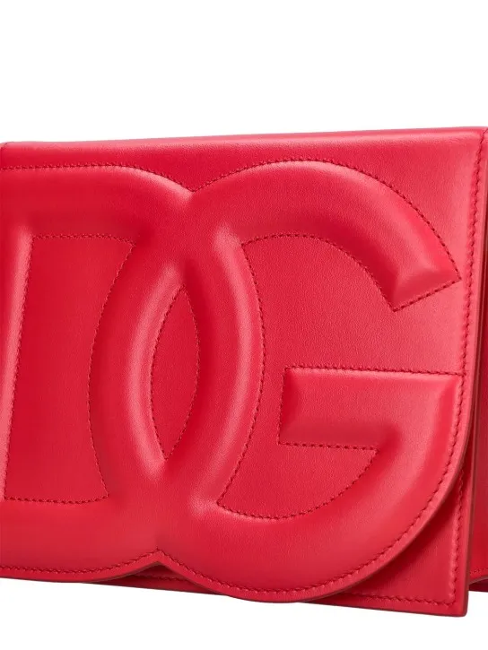 Dolce&amp;Gabbana   Logo leather shoulder bag 