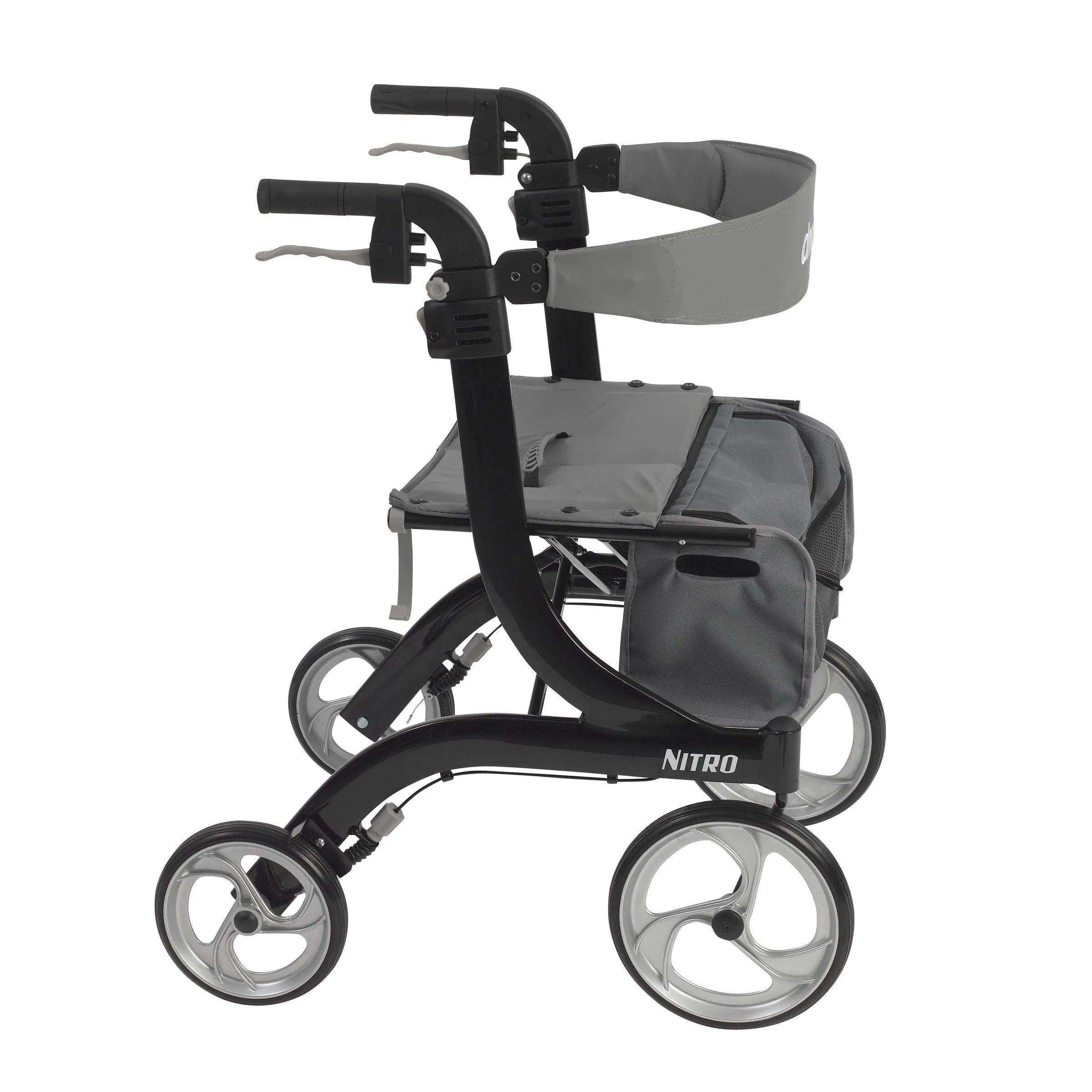 Drive Medical Nitro Euro Style Rollator Rolling Walker