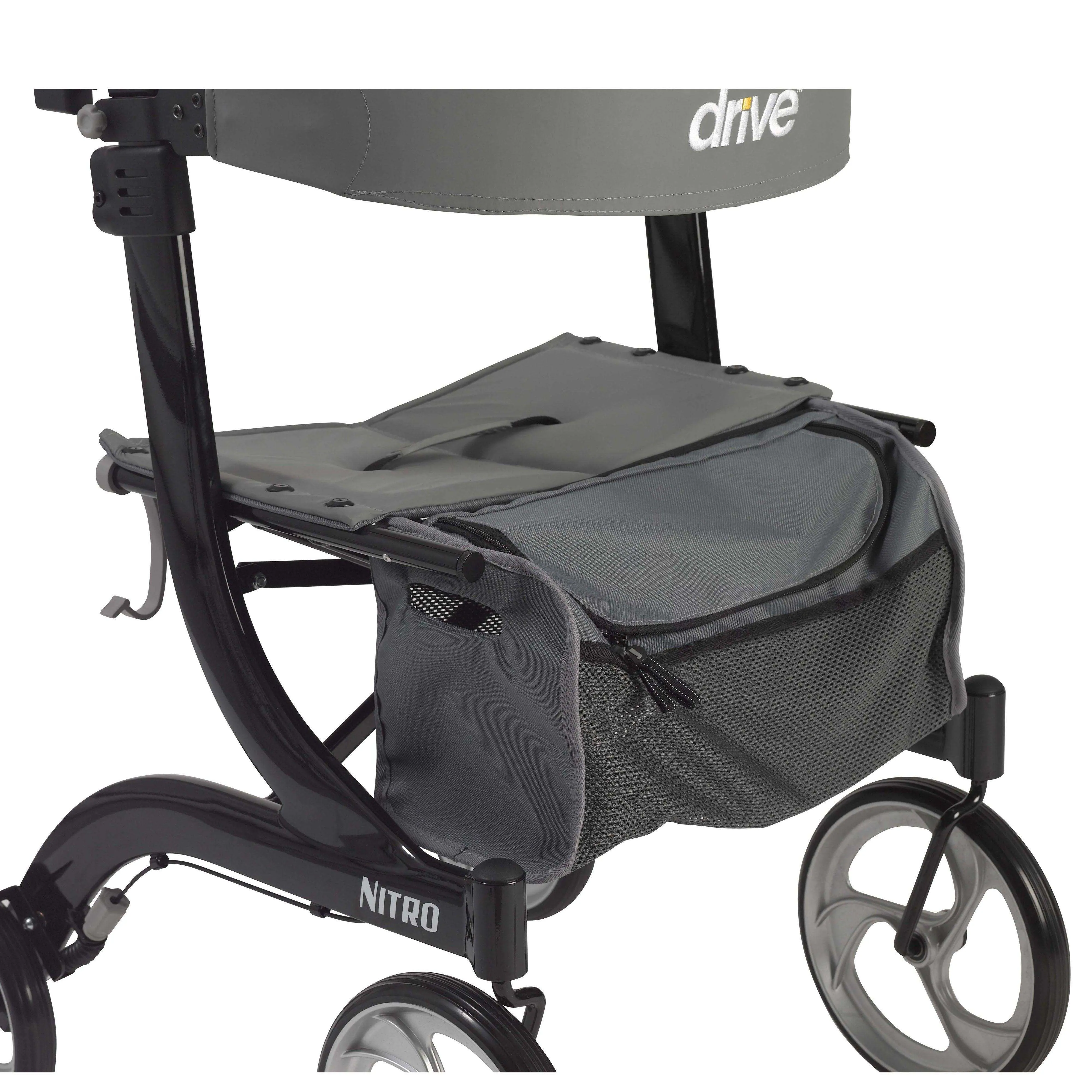 Drive Medical Nitro Euro Style Rollator Rolling Walker