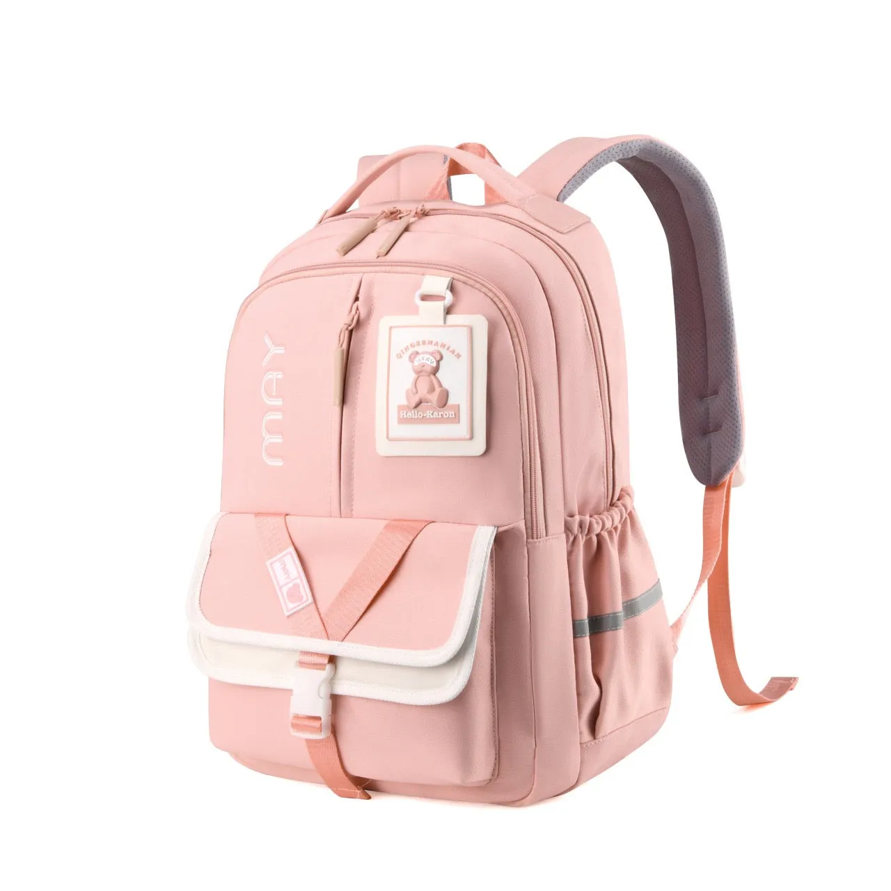 Durable Trolly Korean Vibe Unisex Backpack MS21