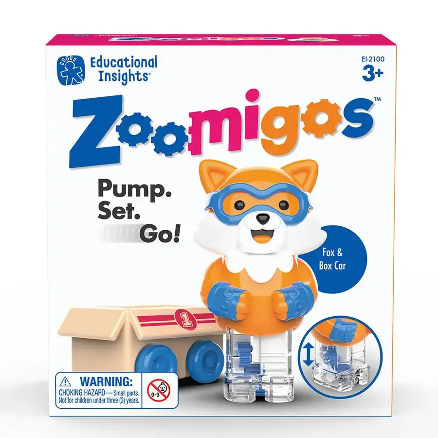 Educational Insights Fox With Box Zoomer Zoomigos