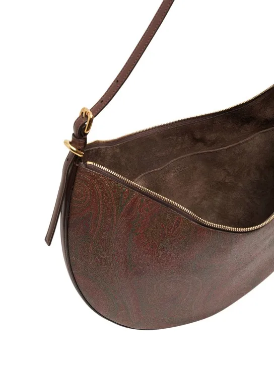 Etro   Paisley cotton hobo shoulder bag 