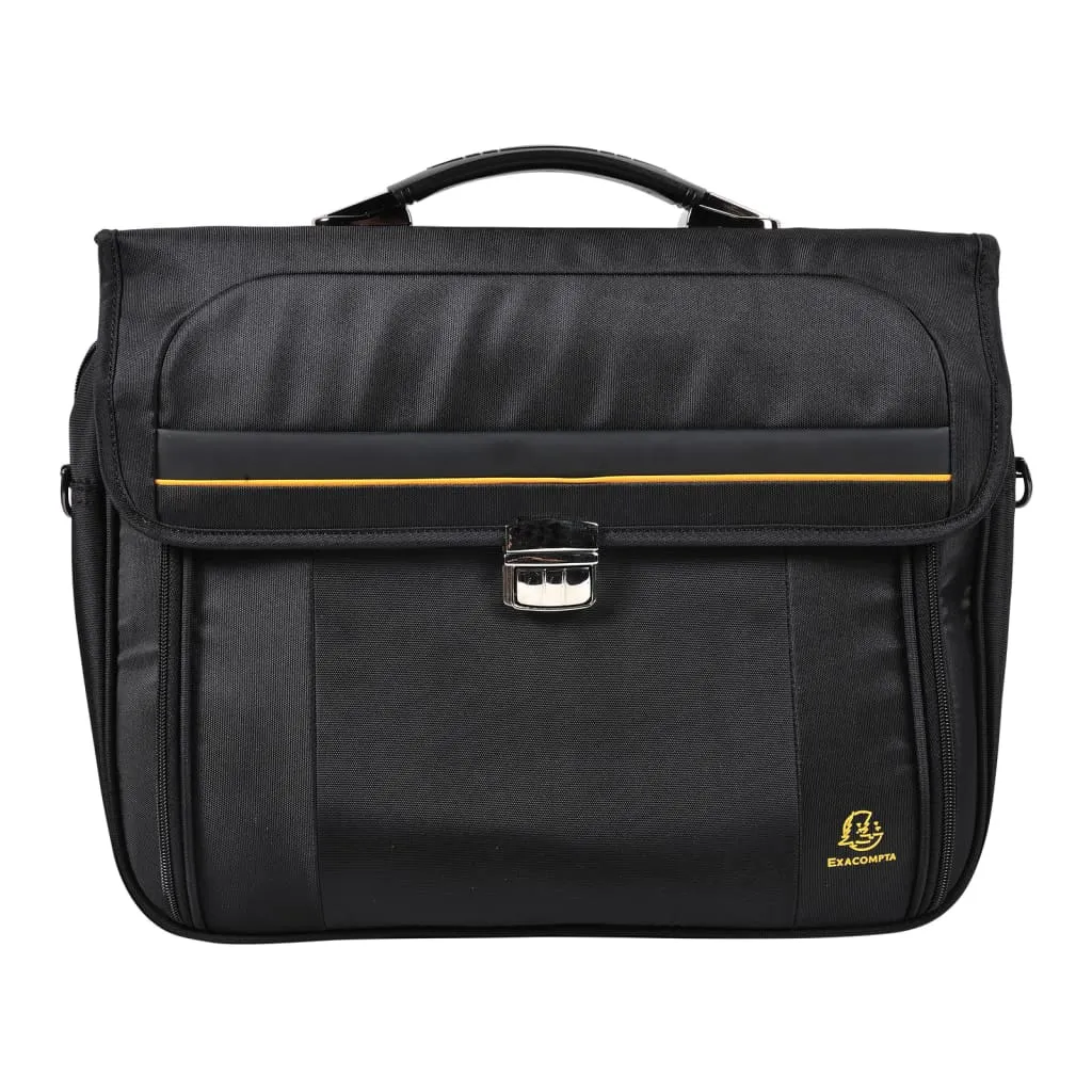 Exacompta Exactive 15.6" Messenger Laptop Bag - Durable, Stylish, Waterproof Protection for Your Devices