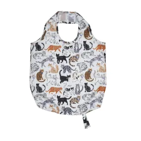 Feline Friends Packable Bag