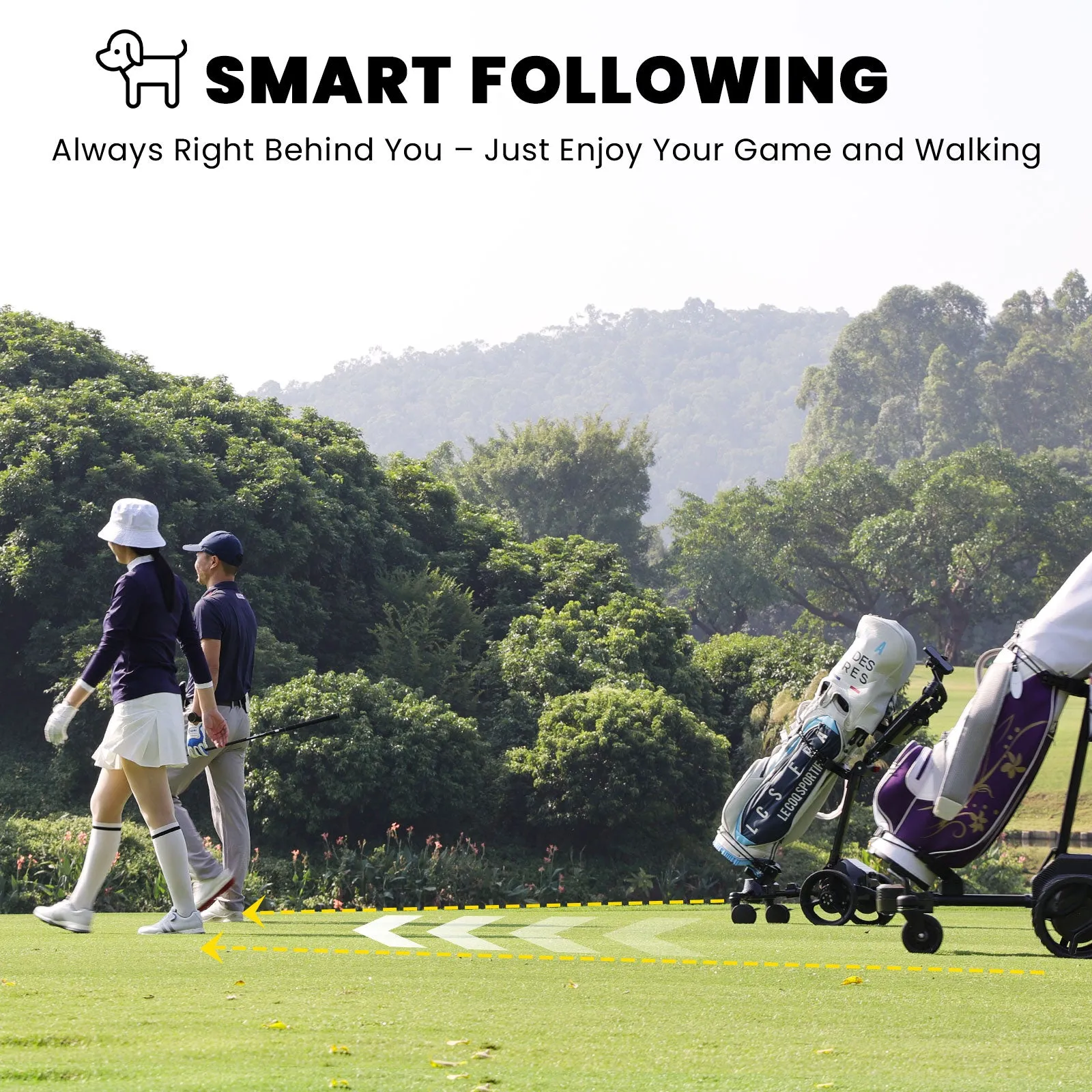 Finchley G3 Smart Auto-Follow Golf Caddy