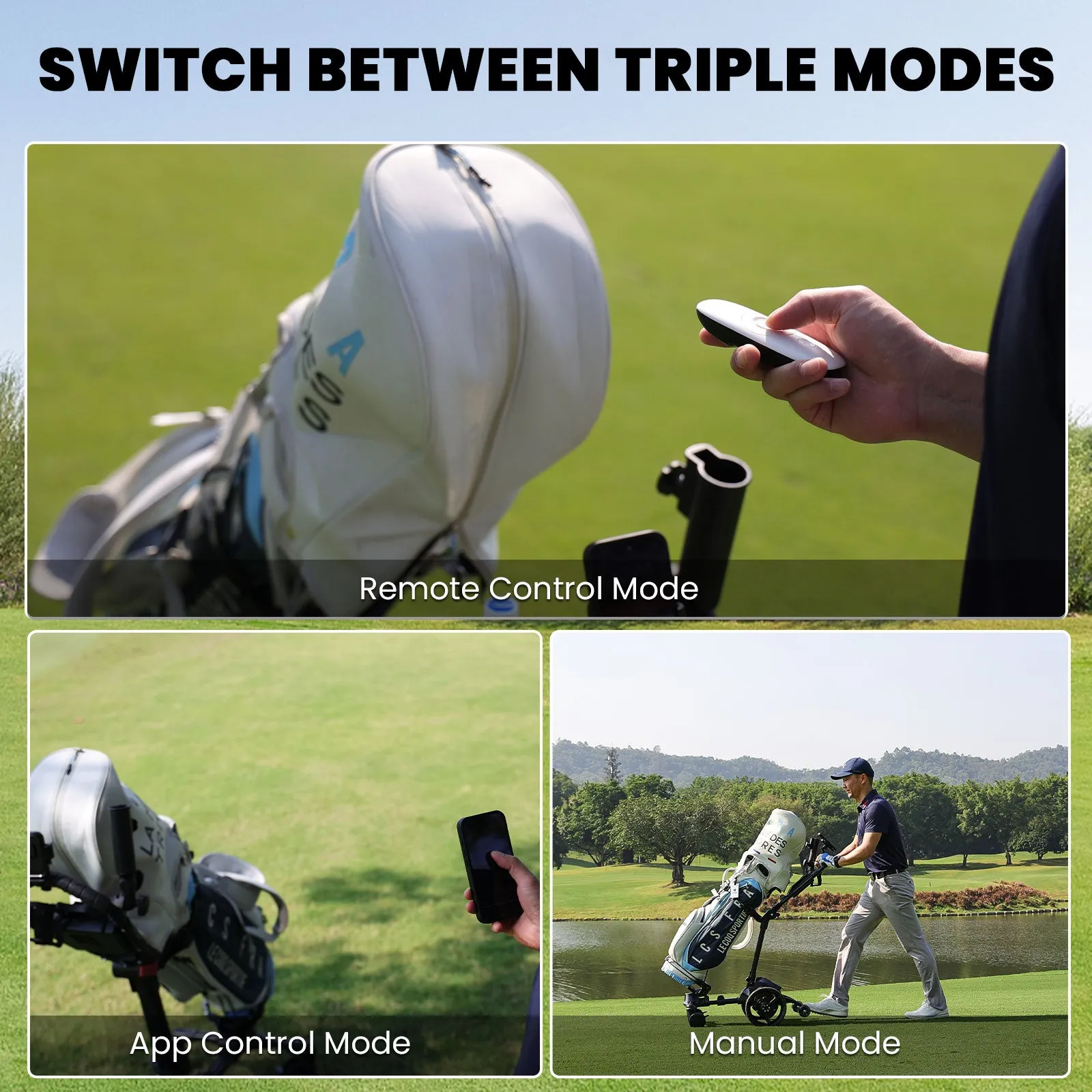 Finchley G3 Smart Auto-Follow Golf Caddy