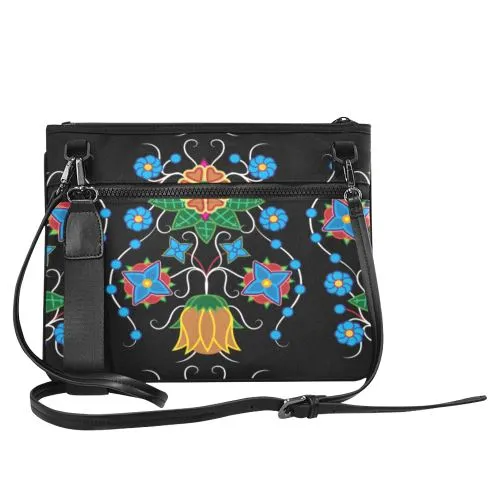 Floral Beadwork Four Mothers Slim Clutch Bag