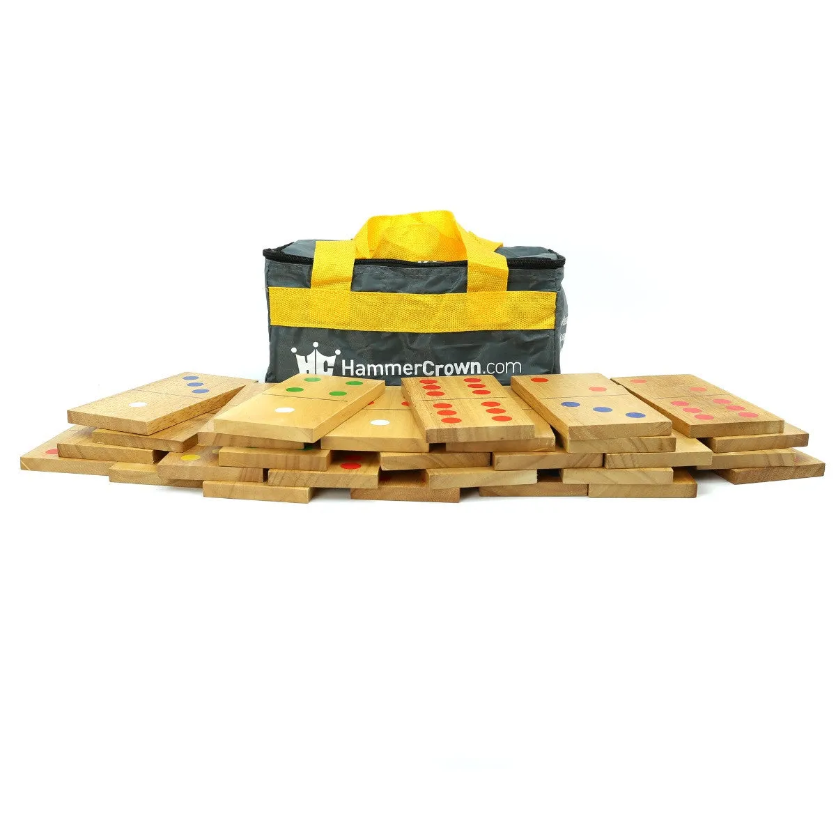 Giant Wooden Dominoes (Color Pips)