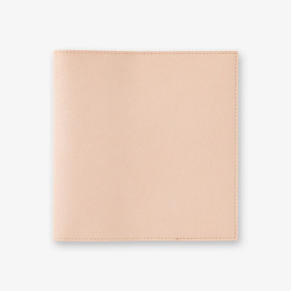 Goat Leather Cover for MD Notebook (A5 Square)