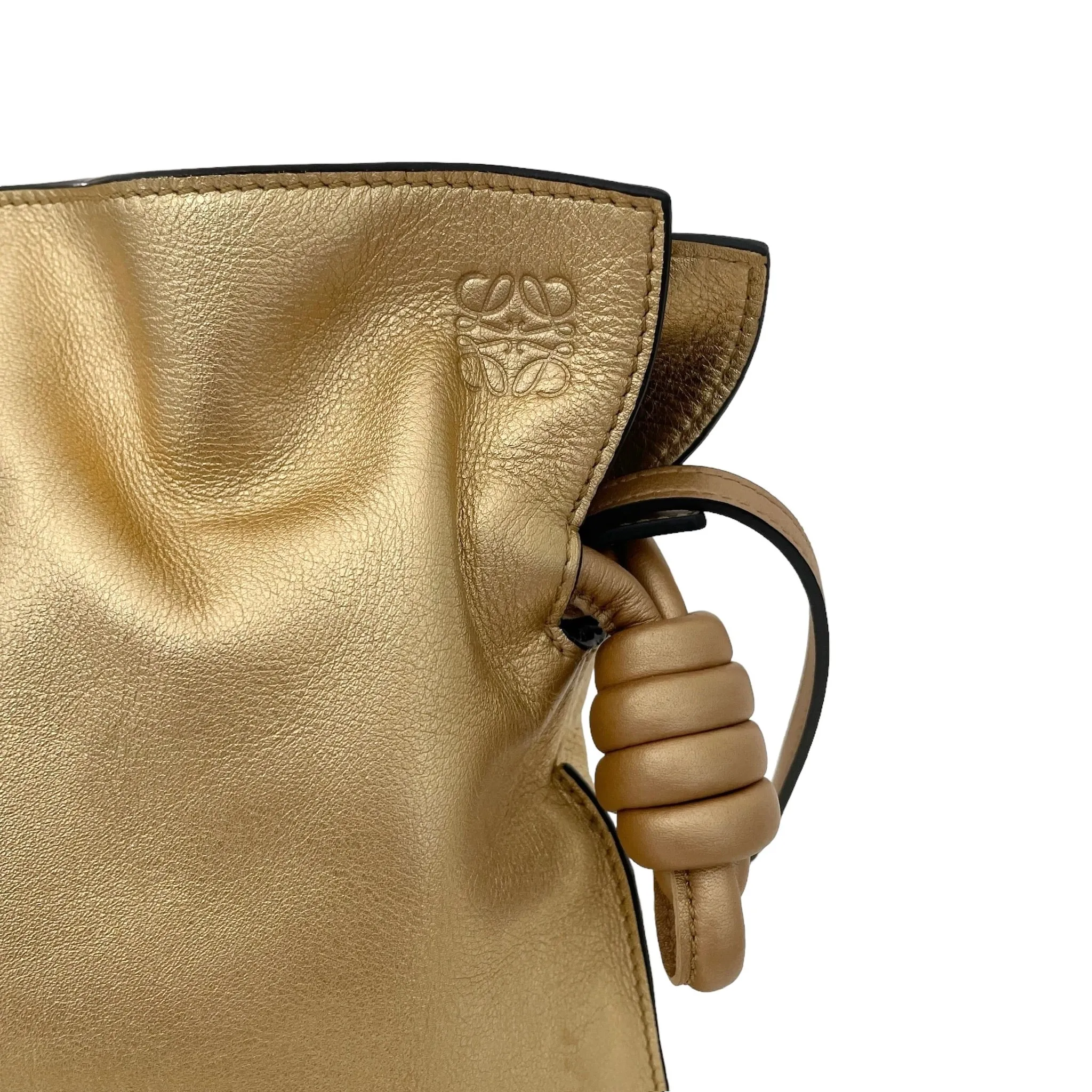 Gold Flamenco Bag