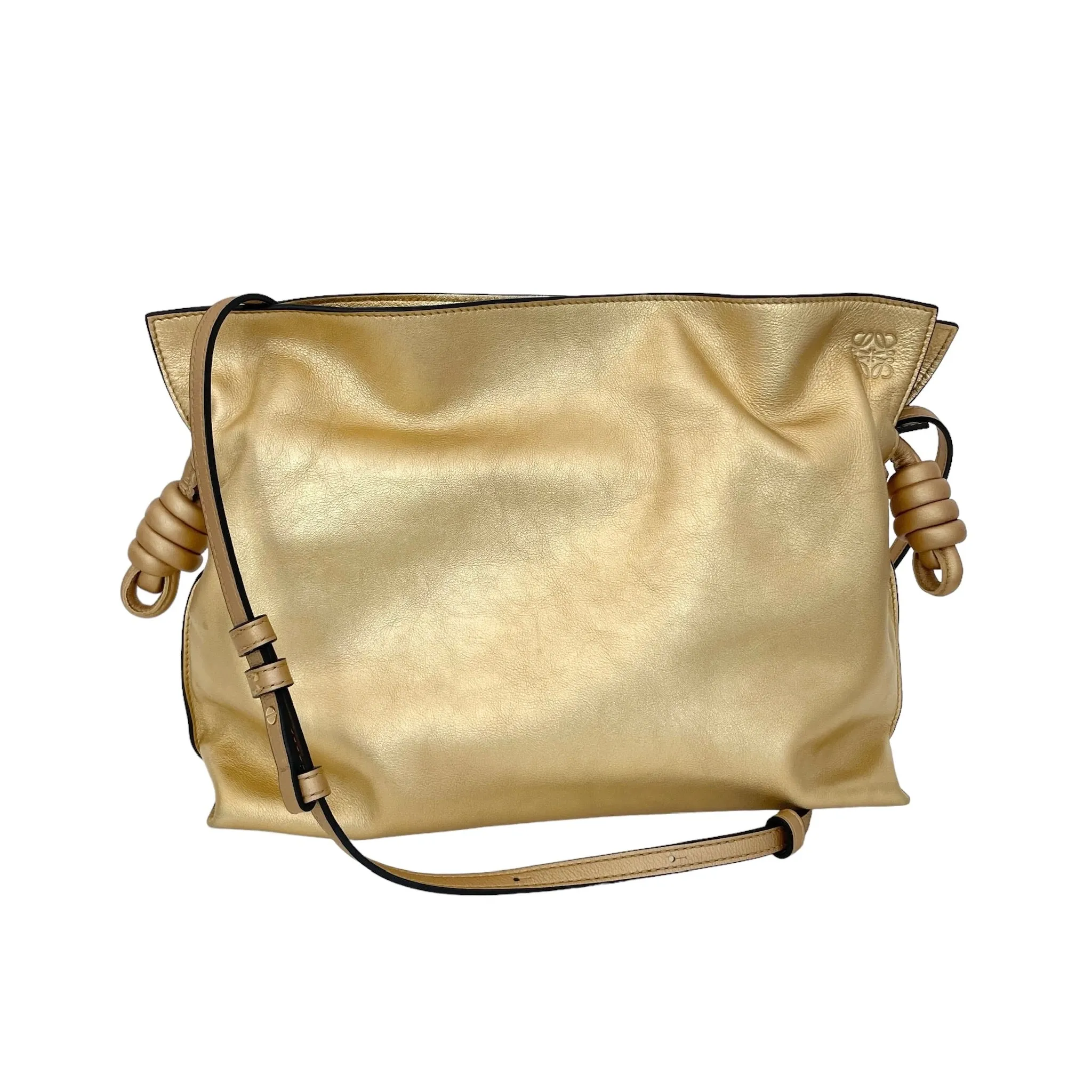 Gold Flamenco Bag