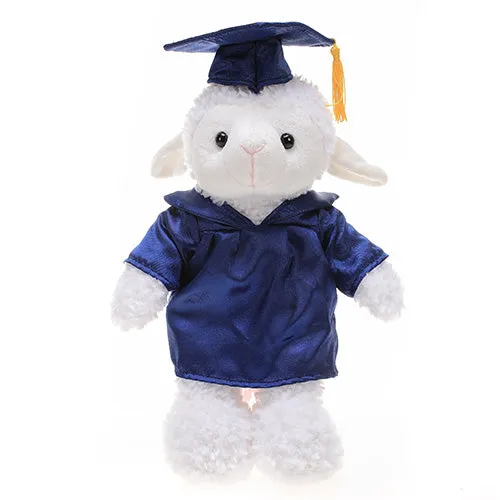 Graduation Stuffed Animal Plush Sheep 12"