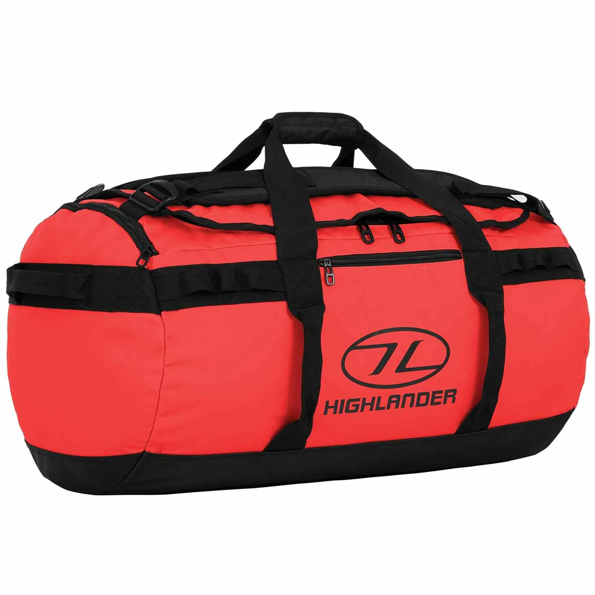 Highlander Storm Tarpaulin Duffle Bag 65L Red