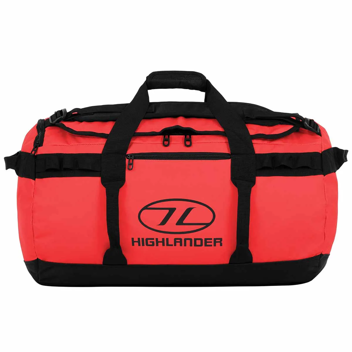 Highlander Storm Tarpaulin Duffle Bag 65L Red