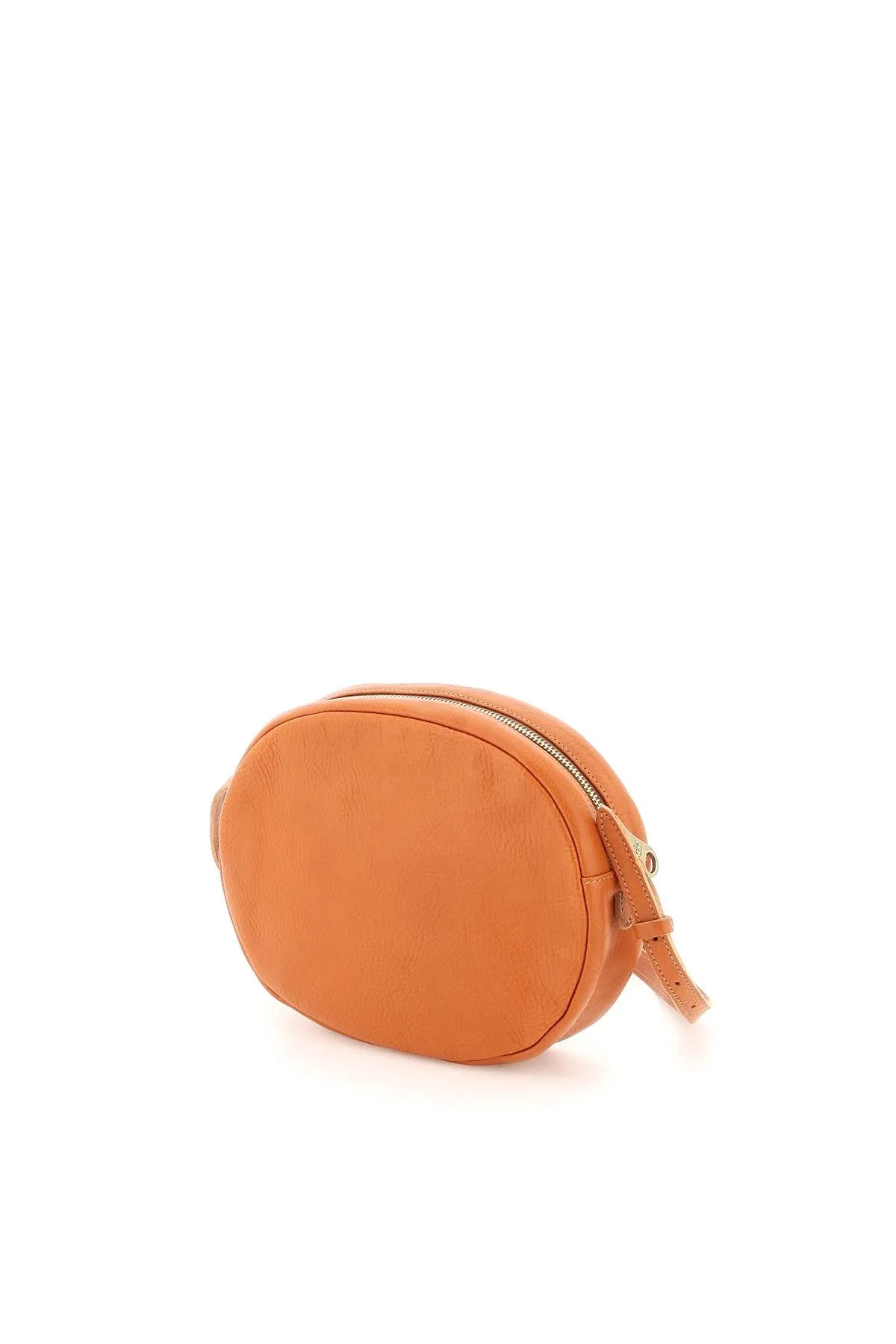 Il bisonte grained leather crossbody bag