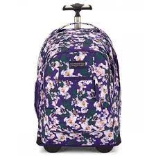 JANSPORT DRIVER8 TROLLEY BAG 19"-PURPLE PETALS