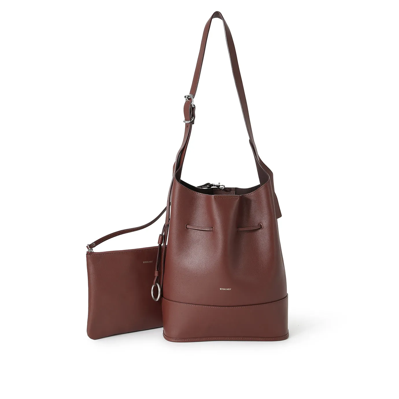 Jeremiah Flat Bucket Bag - Écorce de Coco