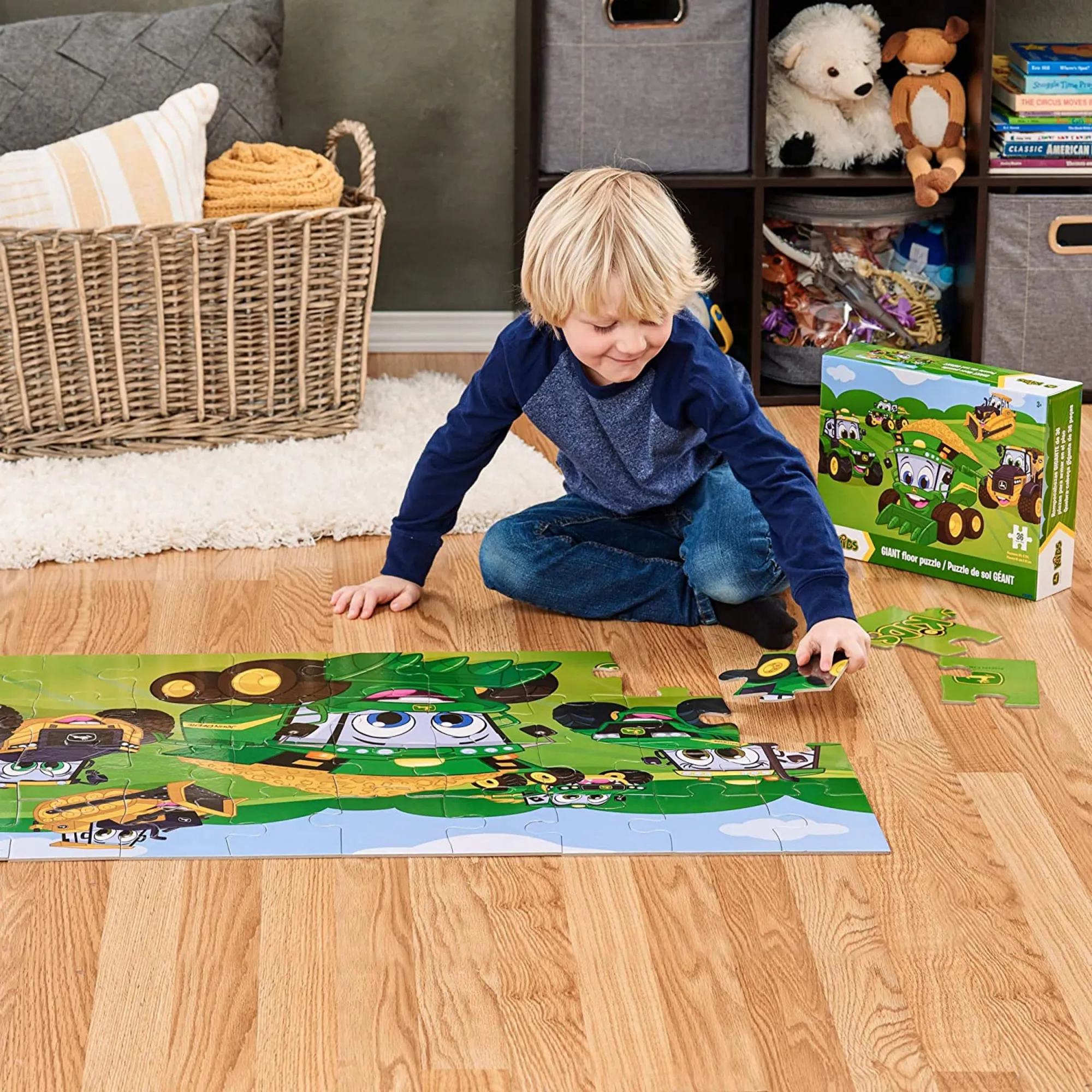 John Deere Kids 36pc Floor Puzzle