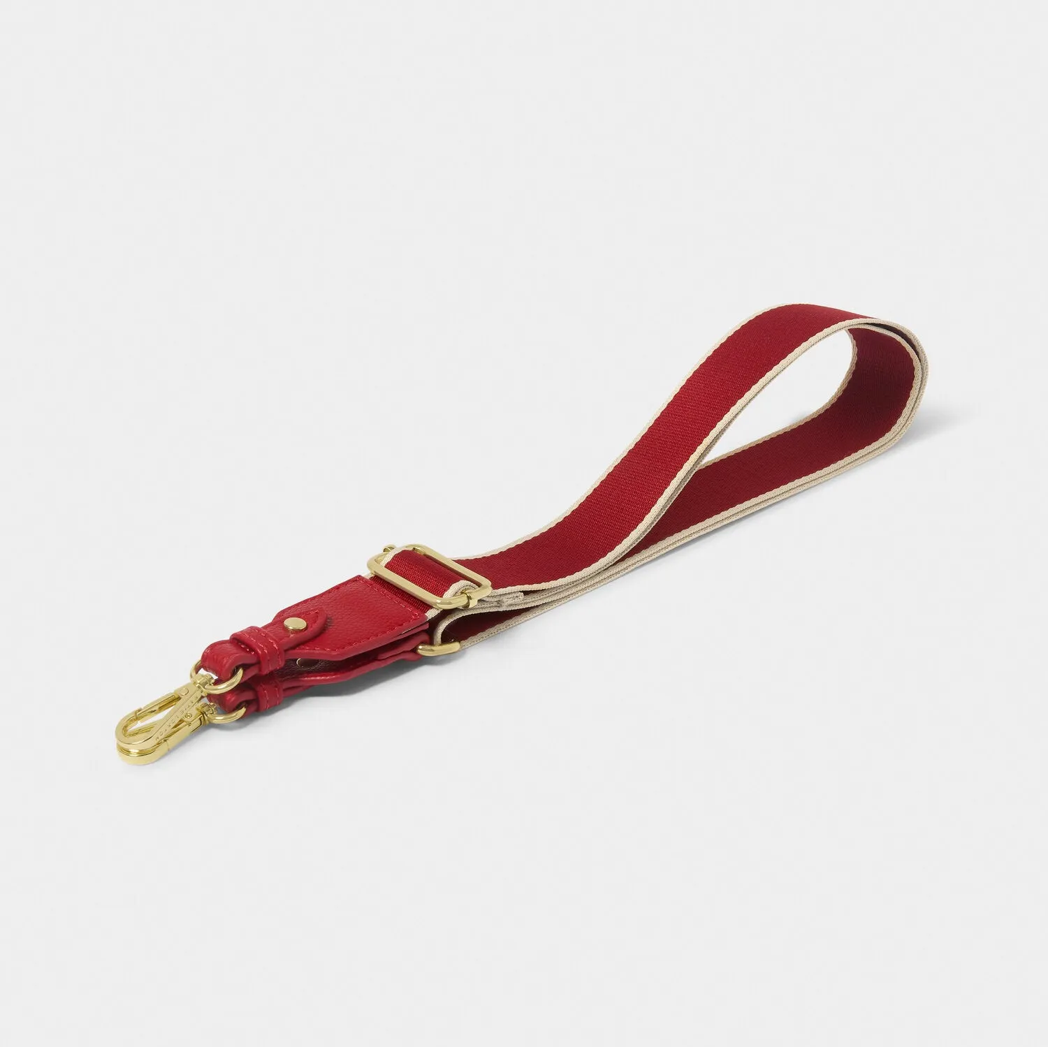 Katie Loxton 135cm Garnet Red Canvas Bag Strap