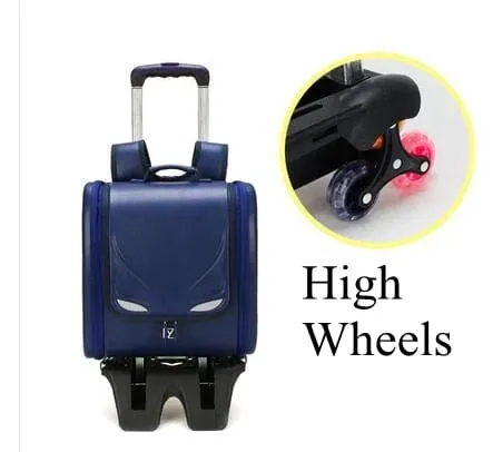 Kids School Backpack on Wheels: Orthopedic Wheeled Backpack