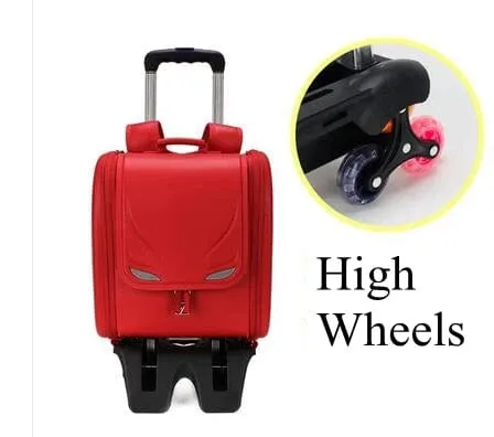 Kids School Backpack on Wheels: Orthopedic Wheeled Backpack