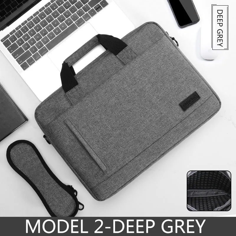 Laptop bag Sleeve Case Shoulder handBag Notebook pouch Briefcases For 13 14 15 15.6 17 inch Macbook Air Pro HP Huawei Asus Dell