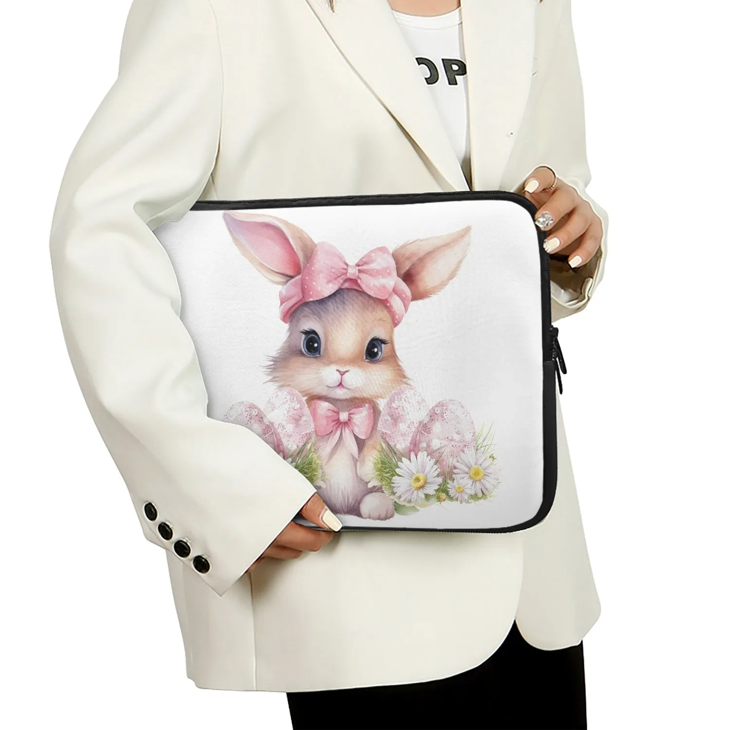 Laptop Sleeve - without handles - Easter Bunny