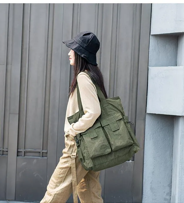 Large Casual Simple Women Travel Backpack Shoulder Bag 6555