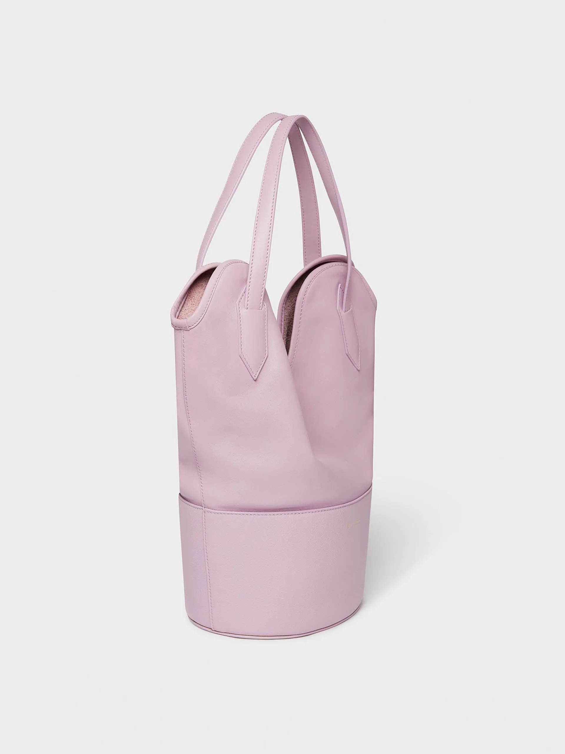 Lavender small Ray bucket bag