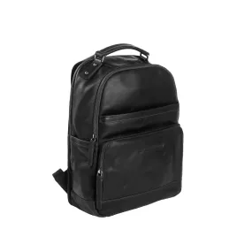 Leather Backpack - The Chesterfield Brand Austin Black