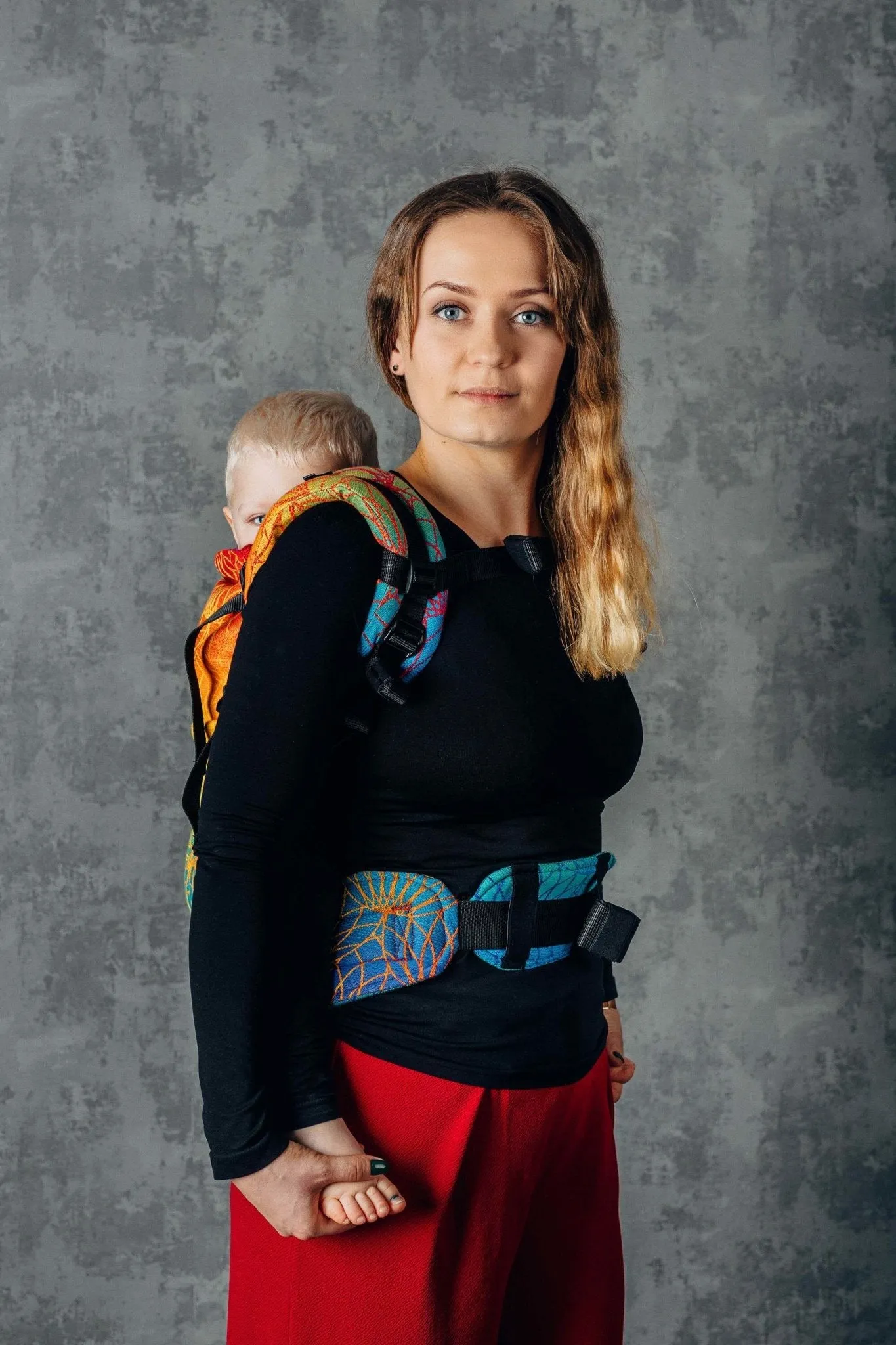 LennyLamb Preschool Carrier Rainbow Lotus