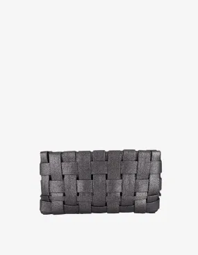 LINDY WOVEN CLUTCH SMALL