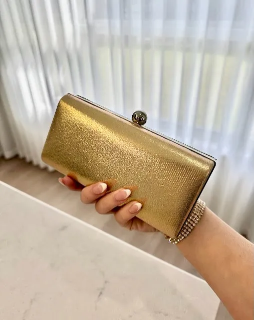 London Clutch - Gold