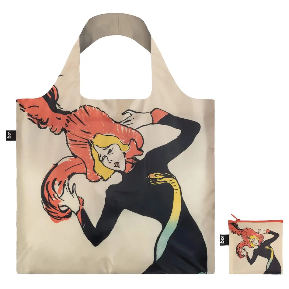 LOQI Henri De Toulouse-Lautrec Jane Avril & Aristide Bruant Recycled Tote Bag