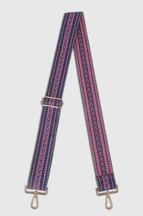 Louenhide Eddie Guitar Strap in Lipstick Pink