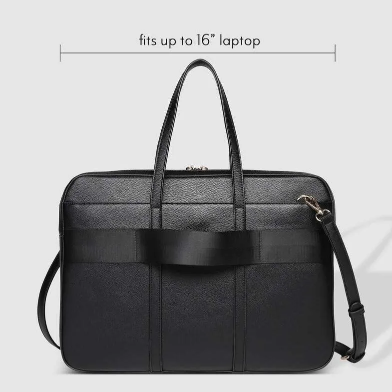 Louenhide Orleans Black Laptop Bag