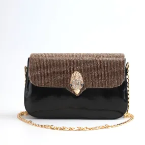 Luxury Diamond Eagle Head Evening Clutch Bag for Women