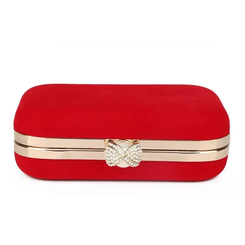 Luxy Moon Pearl Clasp Evening Bag for Formal Party