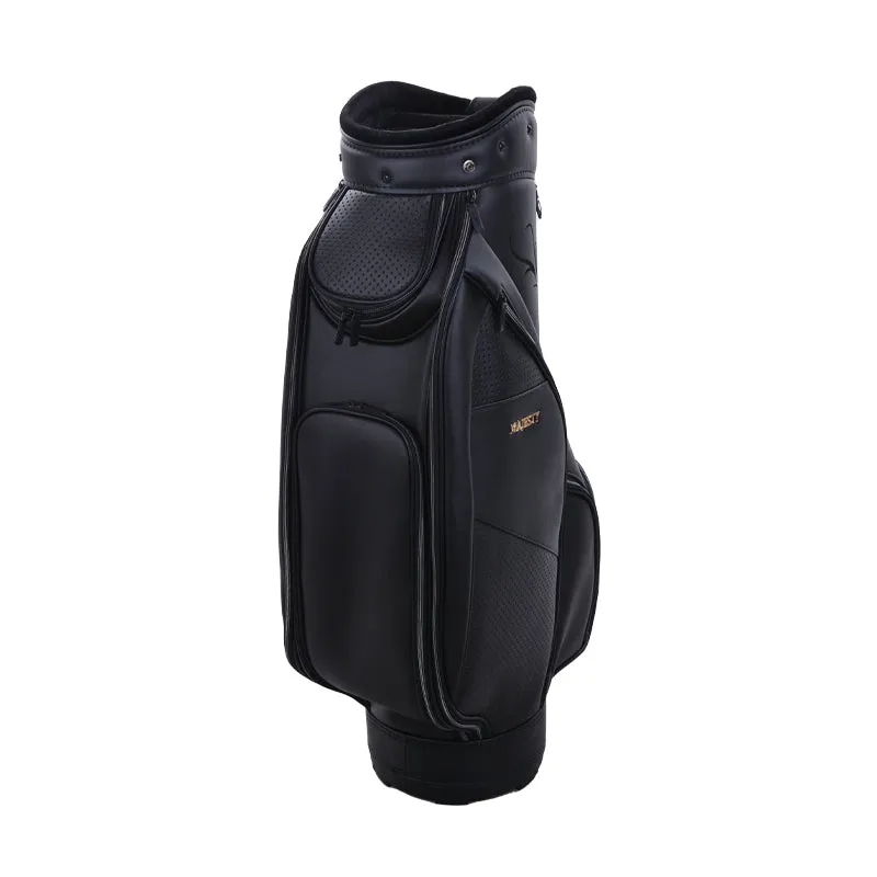 MAJESTY Premium Line Silver Logo 9" Caddie Bag (Black)