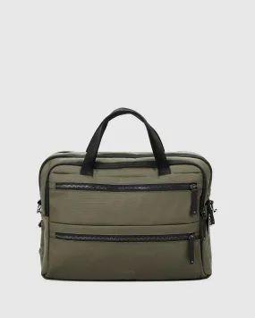 Metro Laptop Workbag - Olivine Green