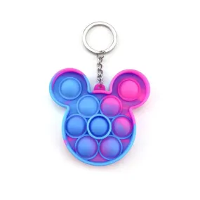 Mickey Mouse Fidget Sensory Toy Keychain