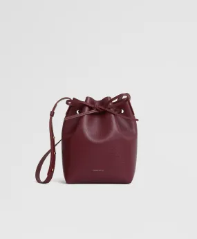 Mini Bucket Bag - Claret